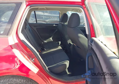 2013 Volkswagen Jetta Sportwagen 2.5L S из США, поврежденный, VIN 3VWPP7AJ1DM635626